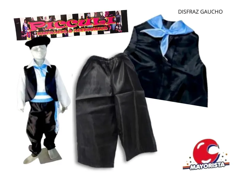 SET DISFRAZ GAUCHO (2028) PICCULI