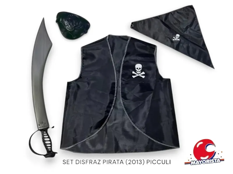 [66] SET DISFRAZ PIRATA (2013) PICCULI