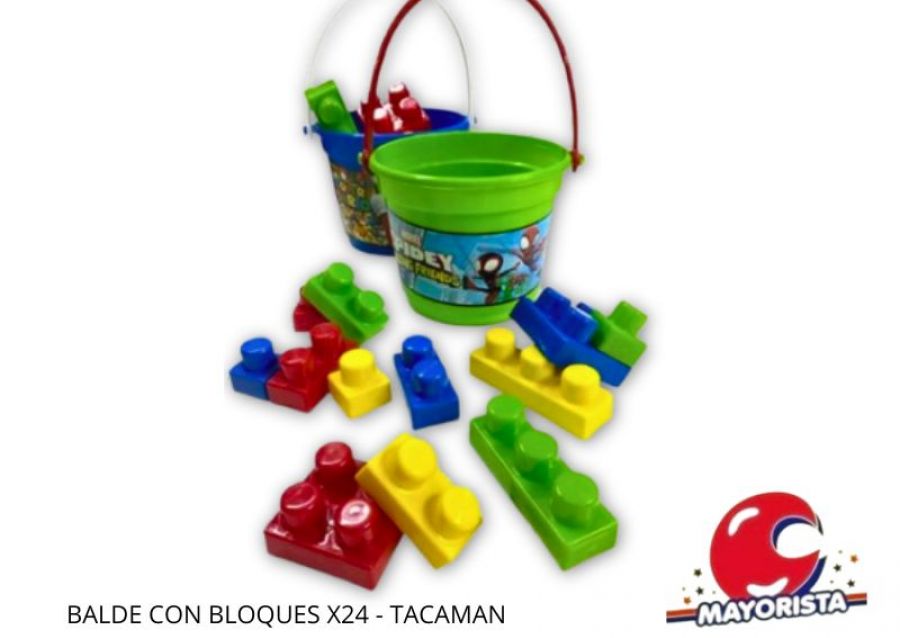 BALDE CON BLOQUES X24 - TACAMAN