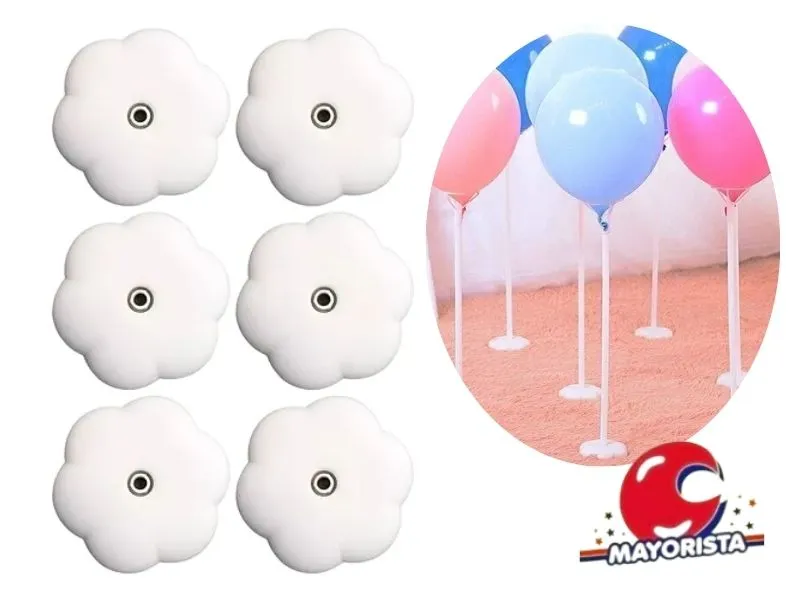 [9386] BASE FLOR 8CM PARA PORTAGLOBOS (YJ0832) YJ IMPORT