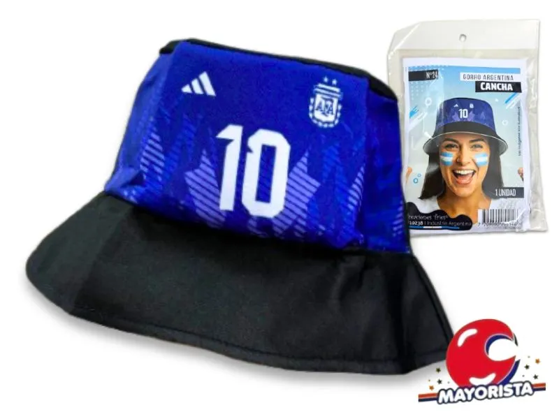 [7799090055146] GORRO ARGENTINA CANCHA N24 POLIESTER (10238) TRIES