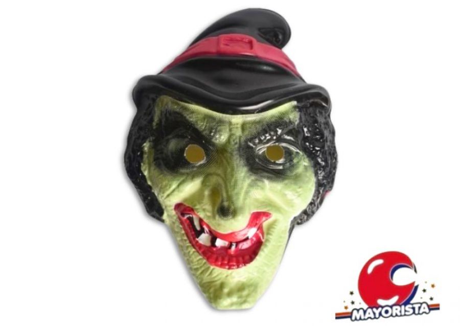 CARETA PLASTICA BRUJA (3245) TRIGGER PACK
