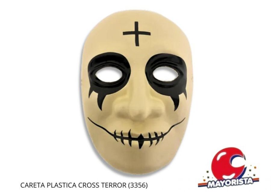 CARETA PLASTICA CROSS TERROR (3356) TRIGGER PACK
