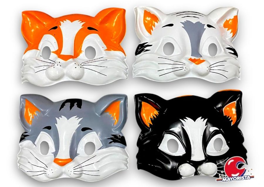 CARETA PLASTICA GATITO (3298) TRIGGER PACK