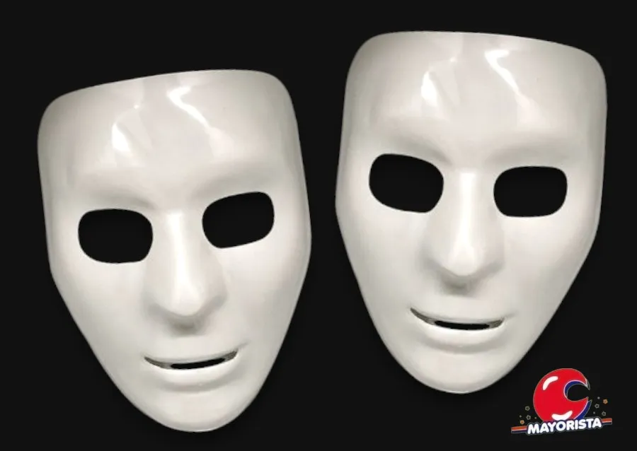 CARETA PLASTICA MIMO BLANCA (3359) TRIGGER PACK