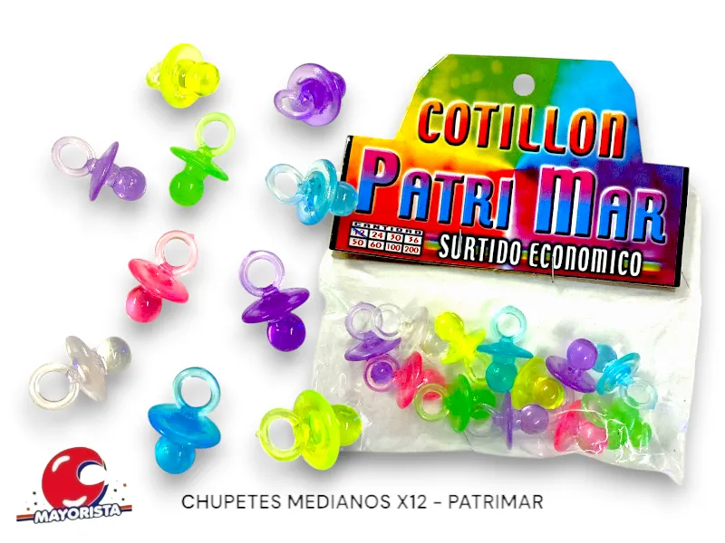 [5027] CHUPETES MEDIANOS X24 (0096) PATRIMAR
