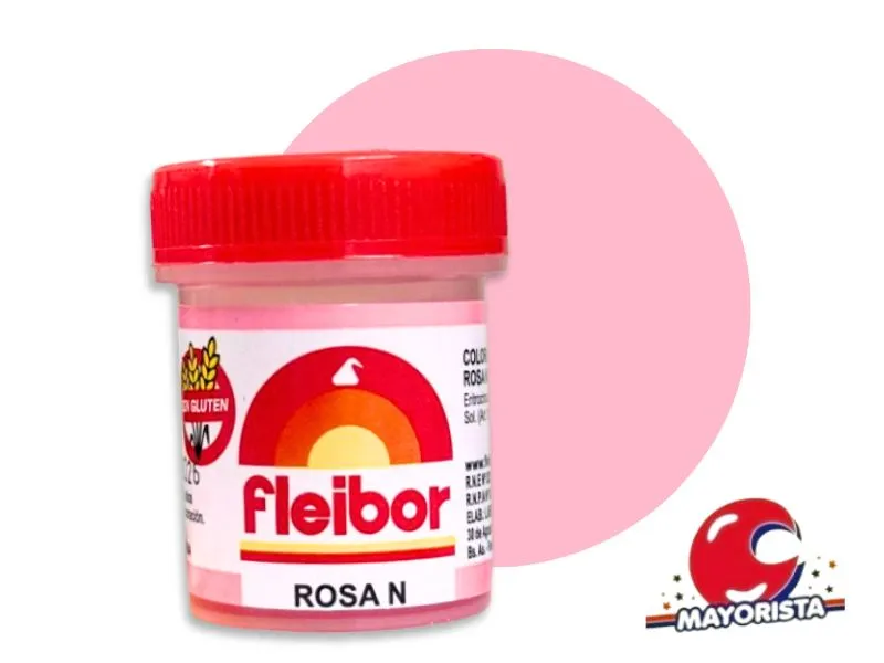 [3401] COLORANTE EN PASTA ROSA (N) 15 GRS X1 - FLEIBOR