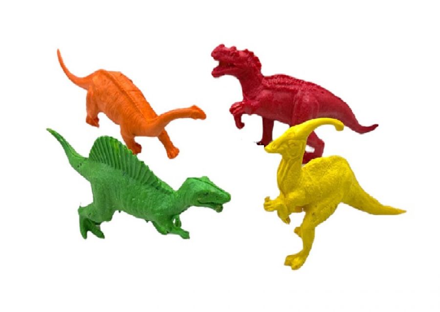 DINOSAURIOS X4 GRANDES 18CM (0040) PATRIMAR