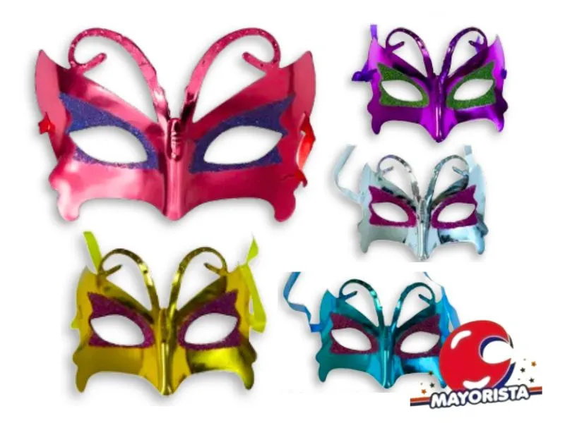 [8034107001884] ANTIFAZ VENECIANO MARIPOSA C/GIBRE (YJ0314) YJ IMPORT