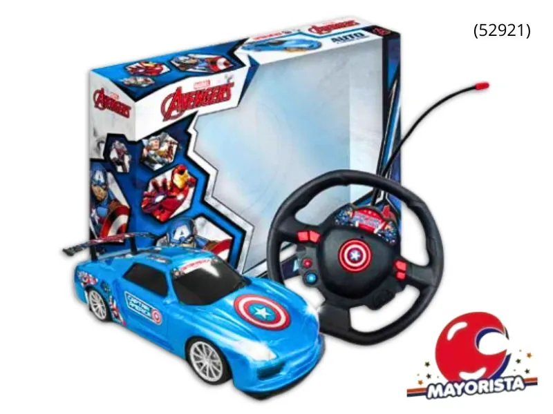 [7450077064239] AUTO AVENGERS R/CONTROL VOLANTE EN CAJA 32X25 (52921) KADA