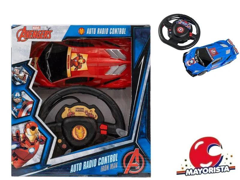 [7450077050645] AUTO R/CONTROL C/VOLANTE AVENGERS 2 FUNC CAJA 22X24 (52919) KADA