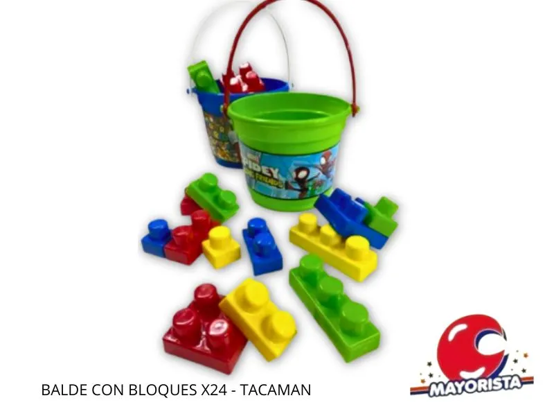 [1884] BALDE CON BLOQUES X24 - TACAMAN
