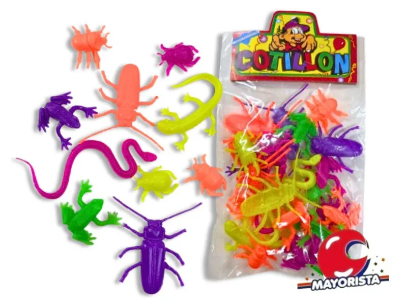 BICHOS FLUO X 24 (394) ELE COTILLON