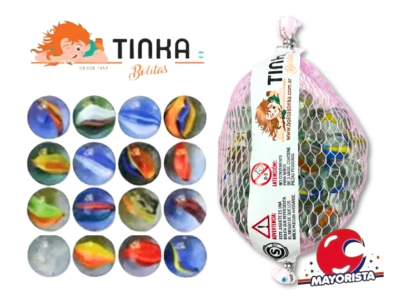 [3552] BOLILLAS X 50 PETALOS RED (PE50) TINKA