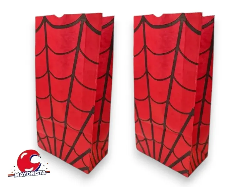 BOLSITA PAPEL X 10 SPIDERMAN 15X25X8 (EVACOR)
