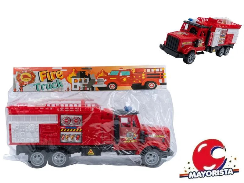 [7453077225983] CAMION BOMBERO EN BOLSA 33X12 (50200) KADA