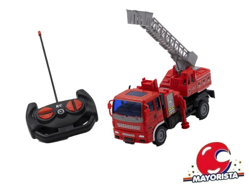 [7450077097381] CAMION BOMBERO R/CONTROL 4 FUNC CAJA 28X15 (54439) KADA