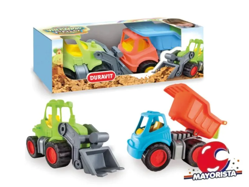 [7792435002324] CAMION VOLCADOR + TOPADORA CAJA (232) DURAVIT