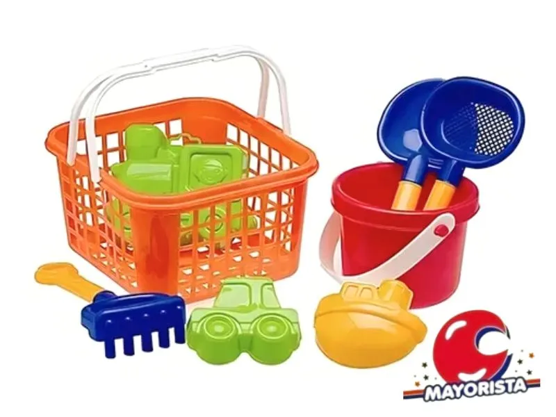 CANASTA PLAYERA CON BALDE Y ACCESORIOS (532) DURAVIT