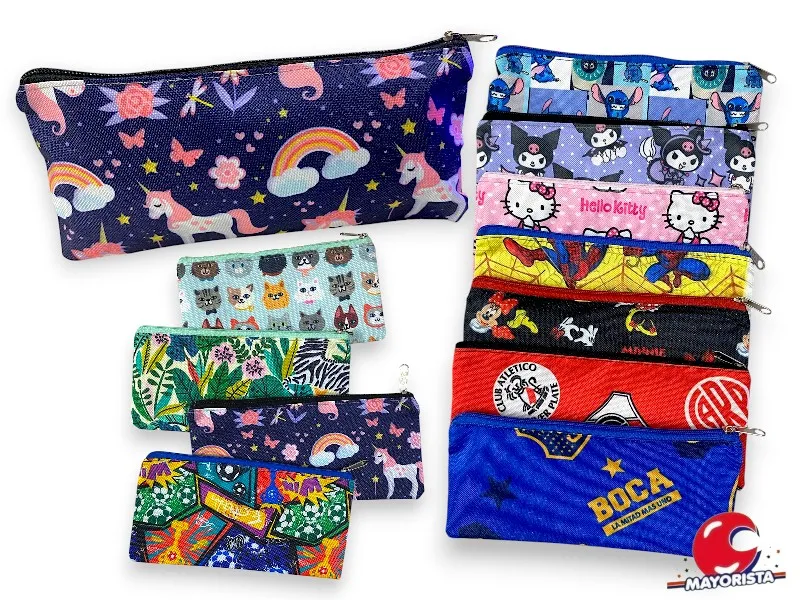 [9658] CANOPLA LONA CHATA ESTAMPADAS VARIOS MODELOS 23X10 - WILLY