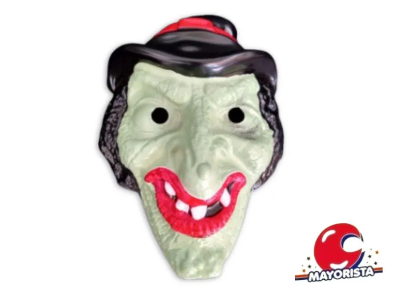 CARETA PLASTICA BRUJA (3245) TRIGGER PACK
