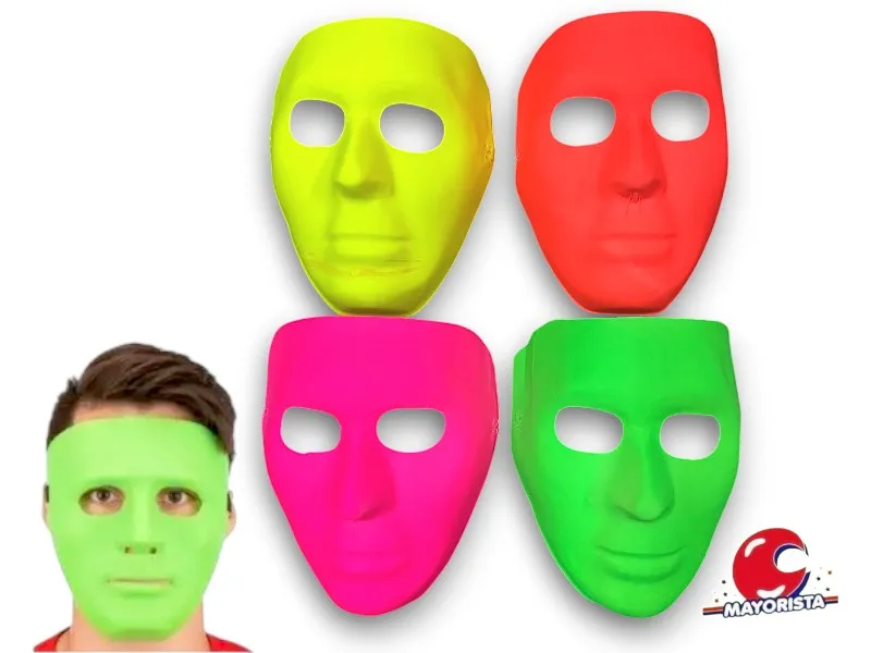 CARETA PLASTICA MIMO FLUO (3359F) TRIGGER PACK