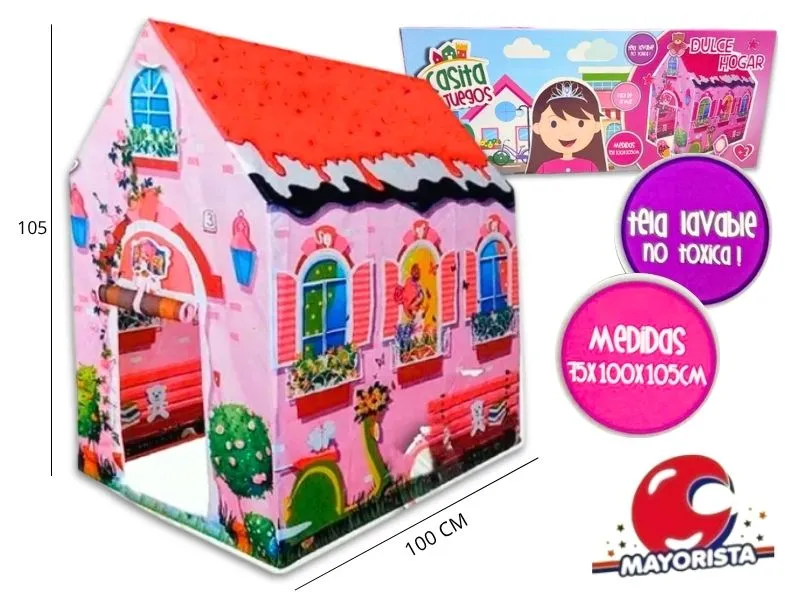 [7798323437179] CARPA CASITA DULCE HOGAR 105X100X75 EN CAJA (FD9482) FAYDI