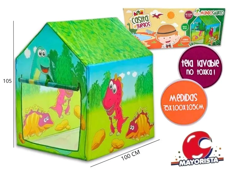 [7256690270930] CARPA CASITA MUNDO SAURIO 105X100X75 EN CAJA (FYC9993) FAYDI