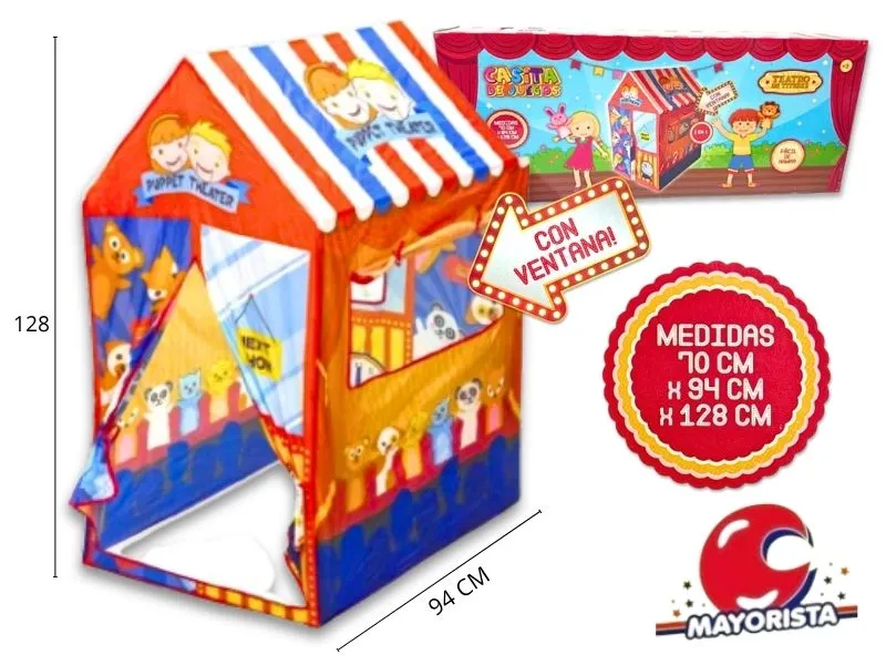 CARPA CASITA TEATRO DE TITERES 128X94X70 EN CAJA (FD277772) FAYDI