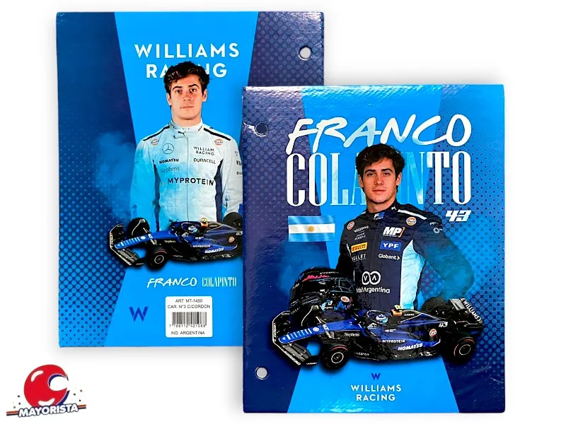[1484] CARPETA 2 TAPAS N 3 CARTON F1 COLAPINTO  (MT-1450) RODUBI