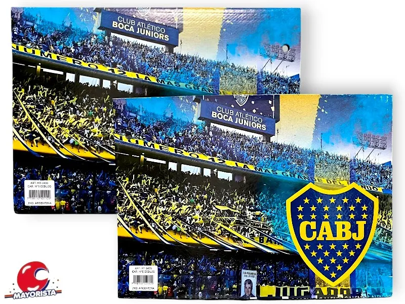[3380] CARPETA 2 TAPAS N 5 CARTON BOCA (MT-1400) RODUBI