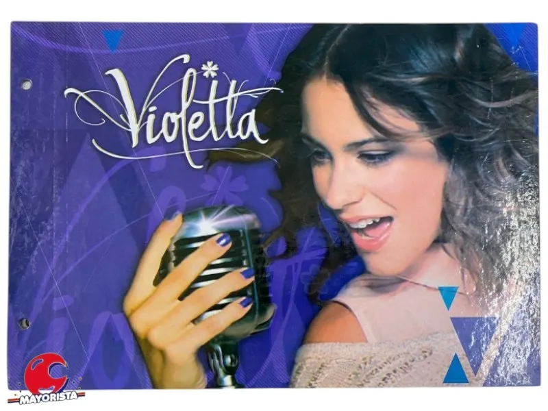 [7798072986997] CARPETA 2 TAPAS N 5 CARTON VIOLETTA - BLUEBOOK