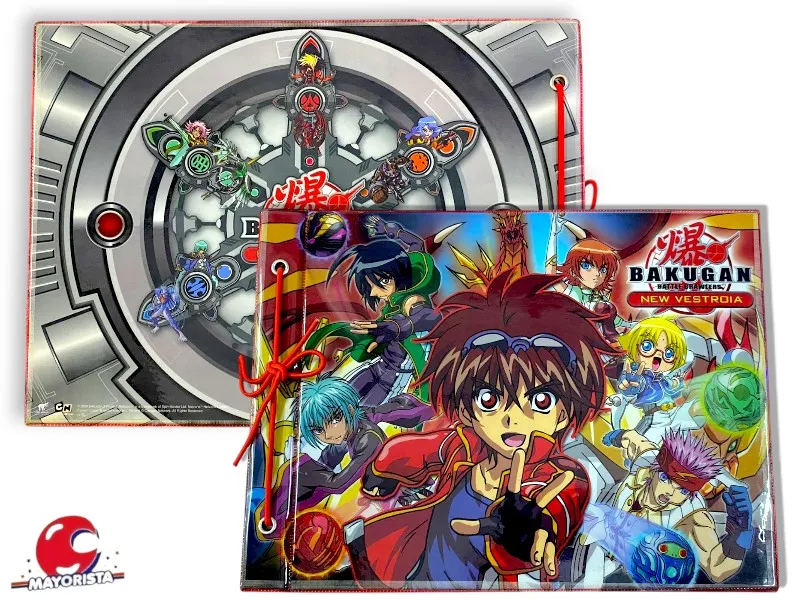 [7793665037131] CARPETA 2 TAPAS N 5 PLASTIFICADA BAKUGAN (3713) ORIENTE 10