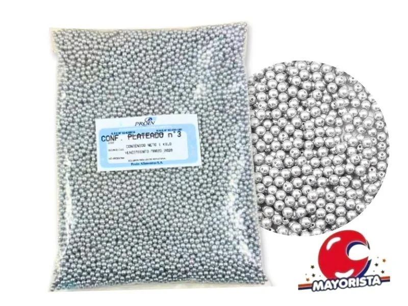CONFITE PLATEADO N3 X 1 KG - PROIN