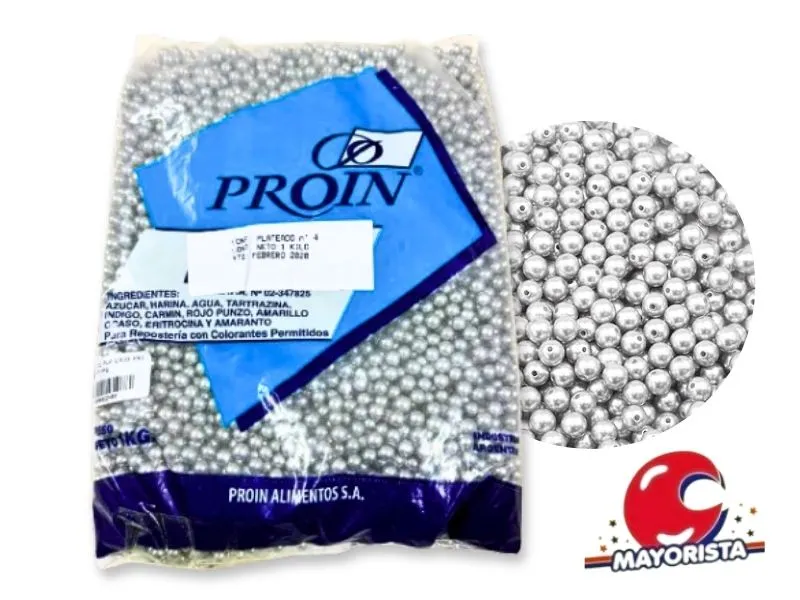 CONFITE PLATEADO N4 X 1 KG - PROIN