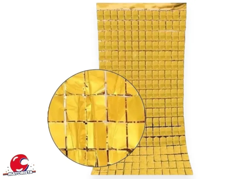 CORTINA SHIMMER PANEL DORADA (CC828-121) CHG