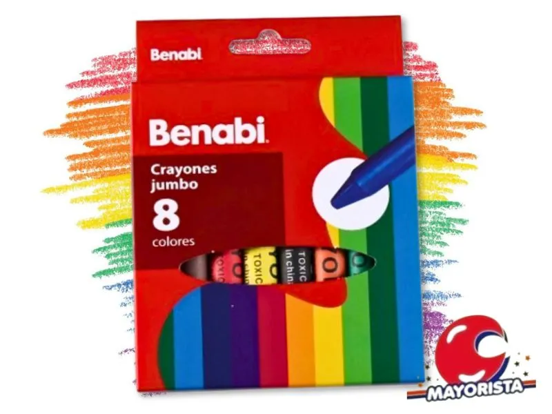 [2000200423997] CRAYONES X 8 (BNB 42399) BENABI