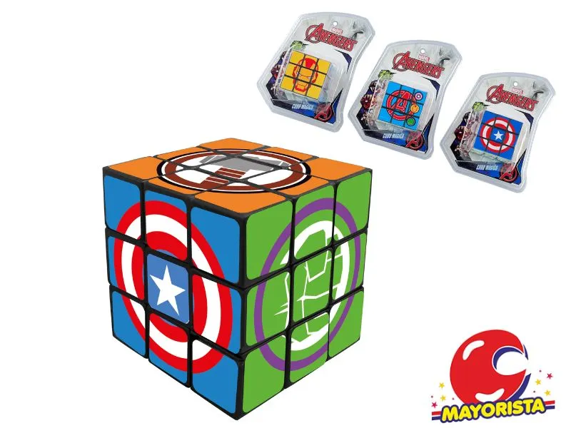 [7453077210293] CUBO MAGICO AVENGERS BLISTER 17X12 (53692) KADA