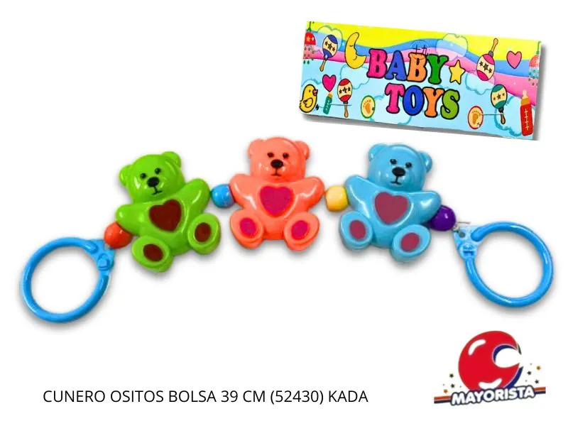 [7450077123127] CUNERO OSITOS BOLSA 39 CM (52430) KADA
