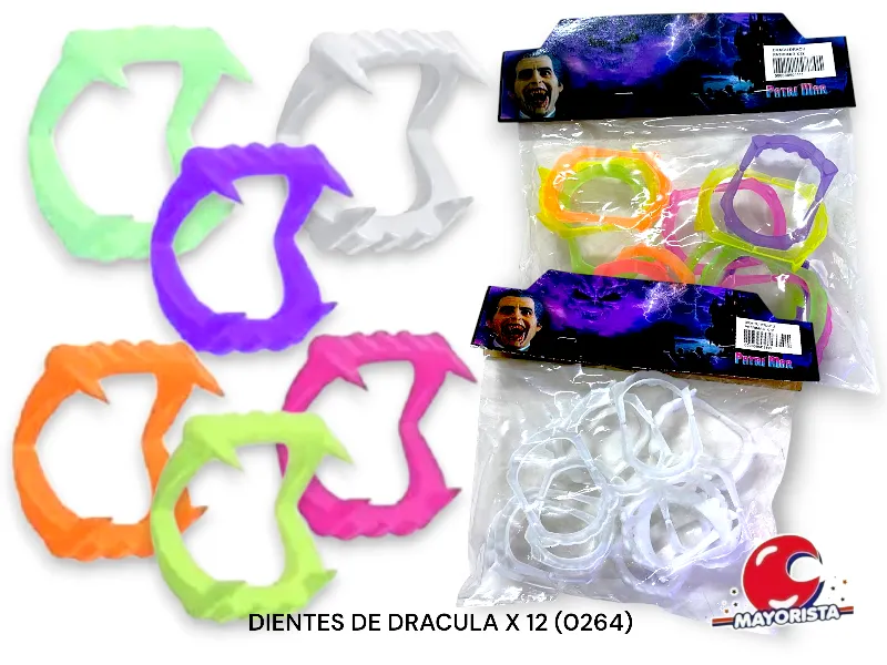 [501111] DIENTES DE DRACULA X 12 (0264) PATRIMAR