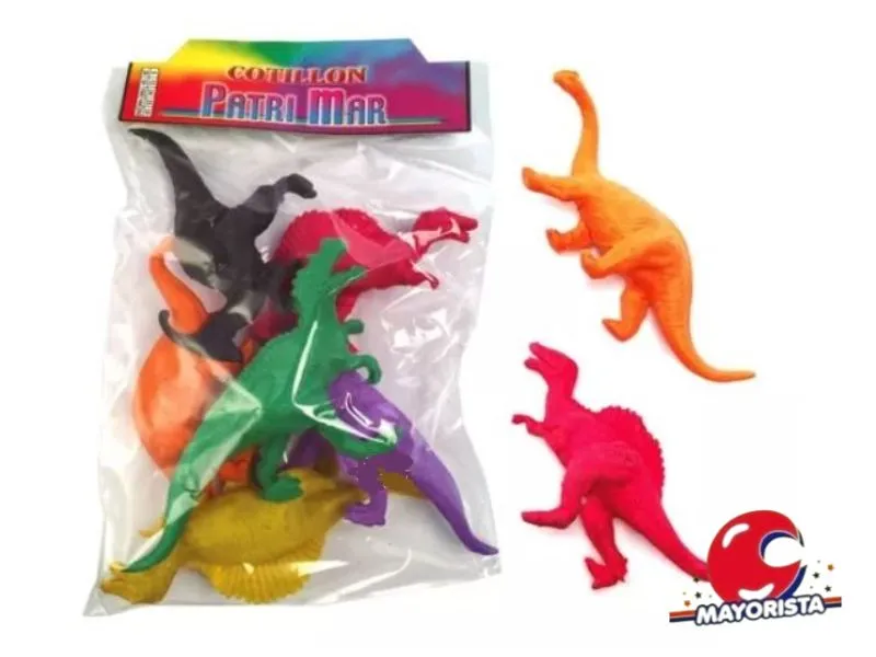 [500247] DINOSAURIOS X4 GRANDES 18CM (0040) PATRIMAR