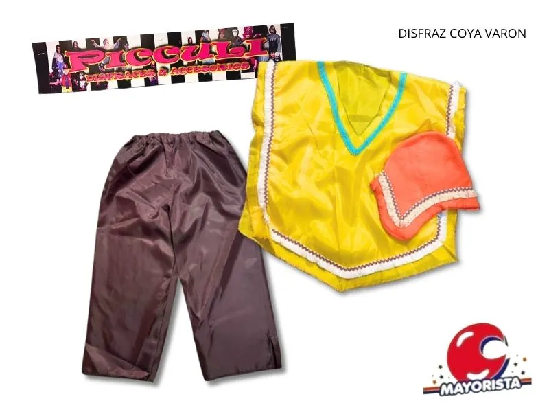[21] DISFRAZ COYA VARON T8/T10 (2162/2163) PICCULI