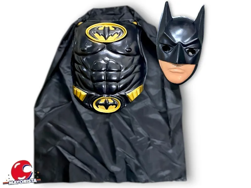 [3158] DISFRAZ PLASTICO BATMAN (K090) HERRERA