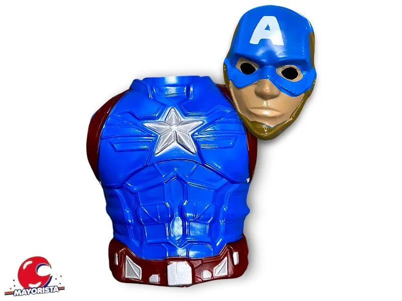 DISFRAZ PLASTICO CAPITAN AMERICA (K095) HERRERA