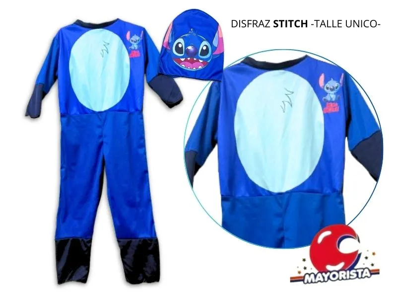 DISFRAZ STITCH TALLE UNICO (LEON)