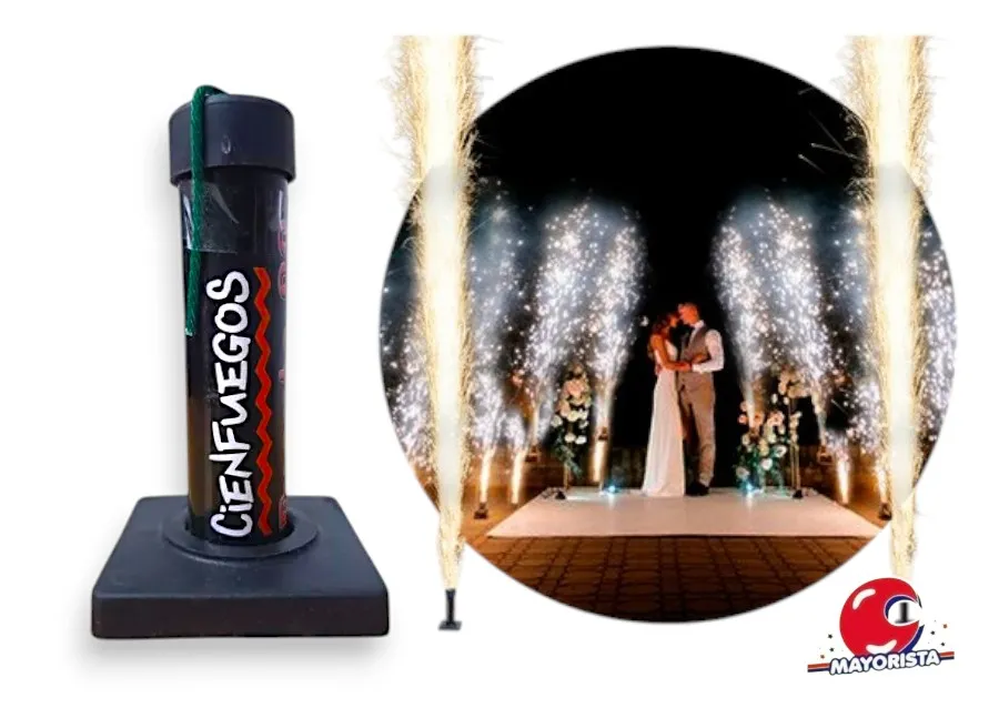FUENTE LUMINOSA BLANCA (ALTURA 2 MTS / 8 SEGUNDOS) A8800 - CIENFUEGOS