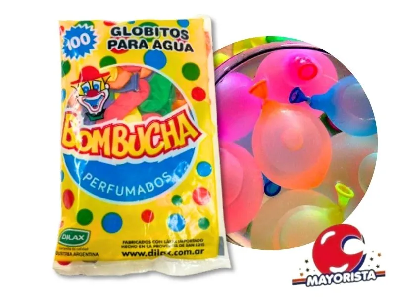GLOBITOS PARA AGUA BOMBUCHA X 100 DILAX