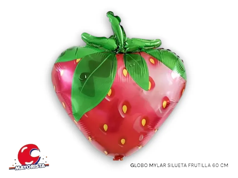 GLOBO MYLAR 18 FRUTILLA 45CM (HELUN-F3009) ERIK