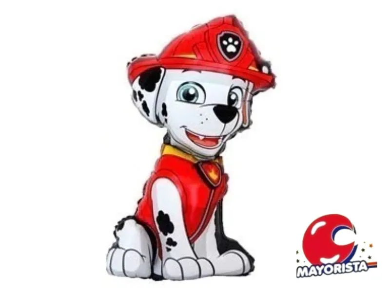[5205550705480] GLOBO MYLAR SILUETA PAW PATROL MARSHALL 70CM (Y1385-2102) CHG