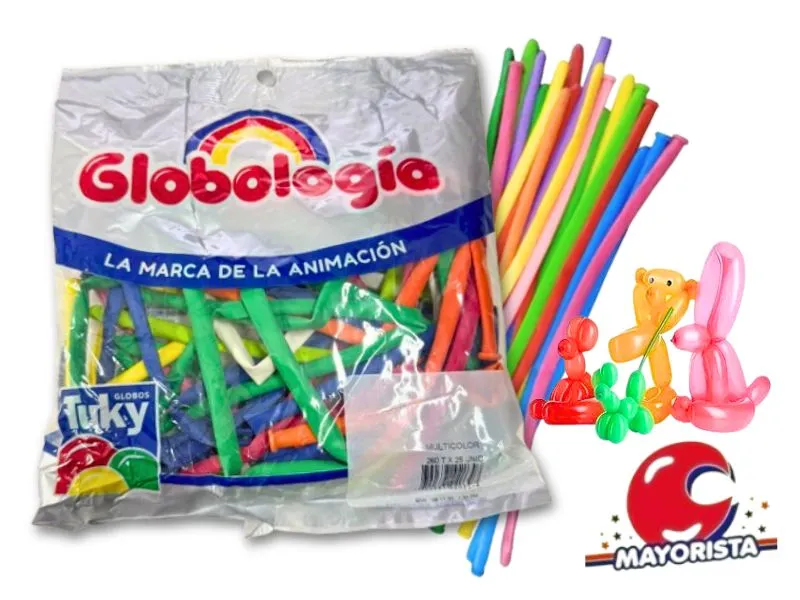 [7798036309954] GLOBOLOGIA X 50 MULTICOLOR 260T - TUKY